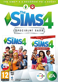 The Sims 4: Šťastné a veselé Obal