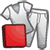 Červené oblečení (ikona)