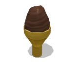 Čokoládová zmrzlina (kornout)