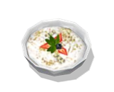 Dezert z ovoce a jogurtu