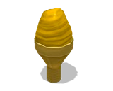 Mangová ledová dřeň (kornout)