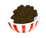 Připálený popcorn