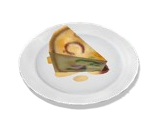 Špenátovocibulový quiche