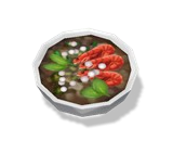 Tygří kreveta ve vývaru z rosy