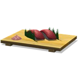 Tuňákové nigiri