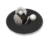 Vanilkové mušle s čokoládovým kaviárem