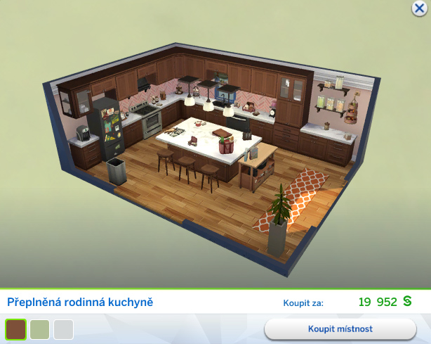 Připravené místnosti