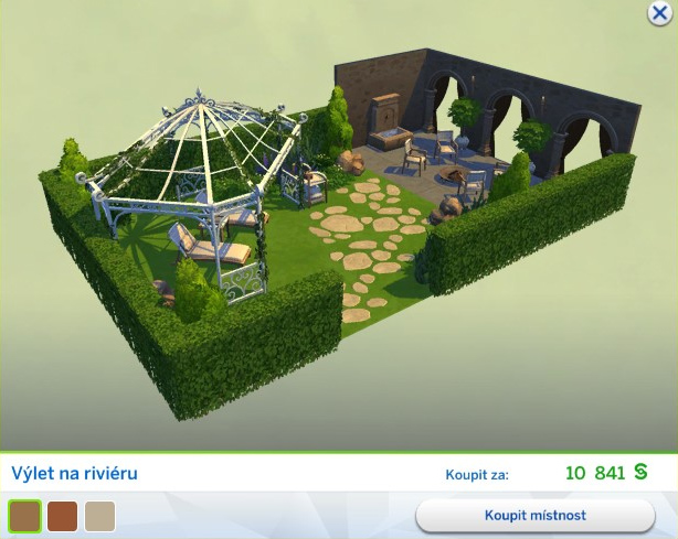 Připravené místnosti