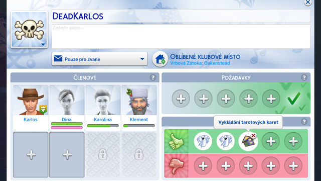Klubové aktivity (obrázek)