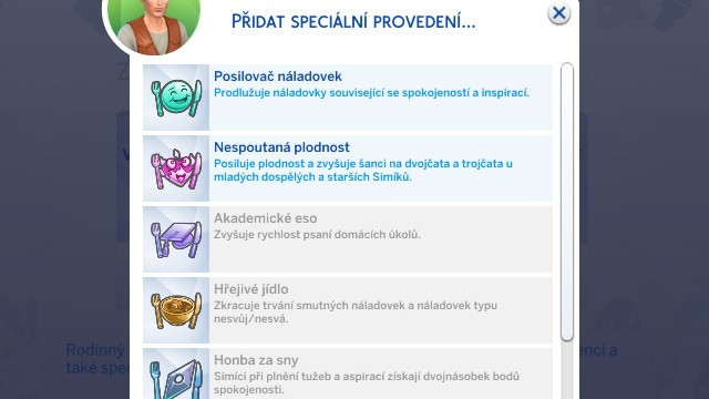 Speciální provedení (obrázek)