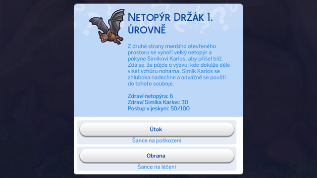Nepřítel v jeskyni (obrázek)