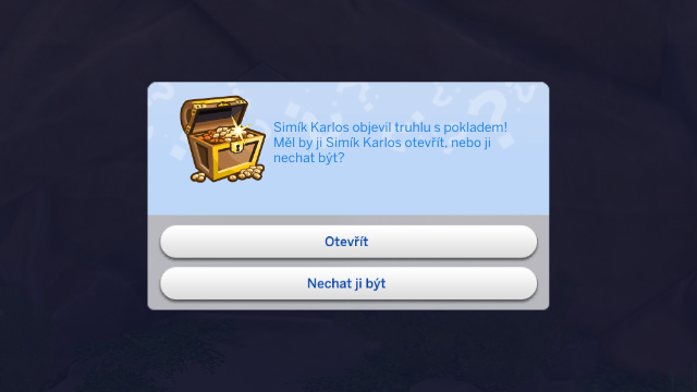 Truhla s pokladem (obrázek)