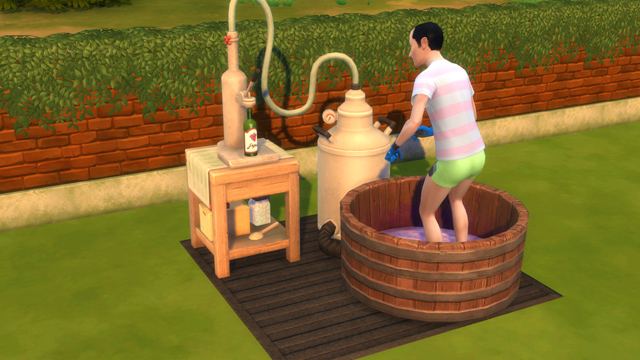 Výroba nektaru (obrázek)