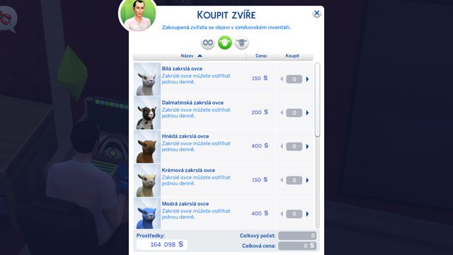 Nakoupit ovce Obrázek