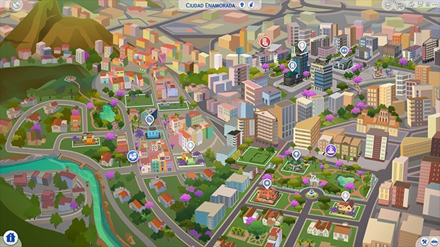 Ciudad Enamorada Mapa