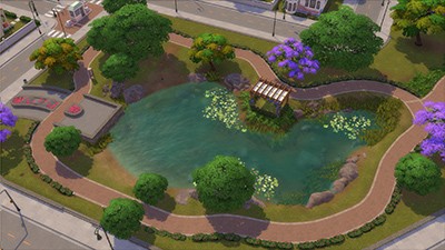 Rybník ve Vista Hermosa (obrázek)